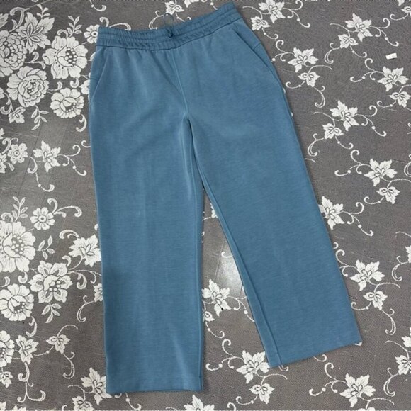 Lululemon Softstreme High-Rise Straight-Leg Cropped Pant in Utility Blue Sz 8 - Picture 4 of 15